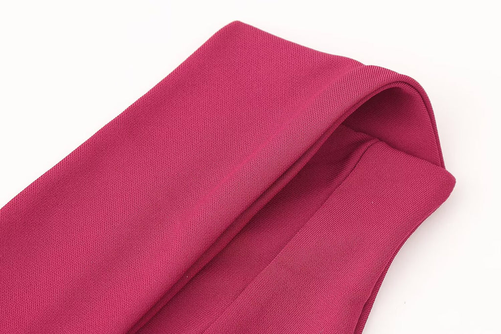 Women's Rose Red Dress