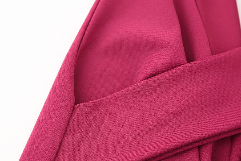 Women's Rose Red Dress