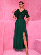 blackish green