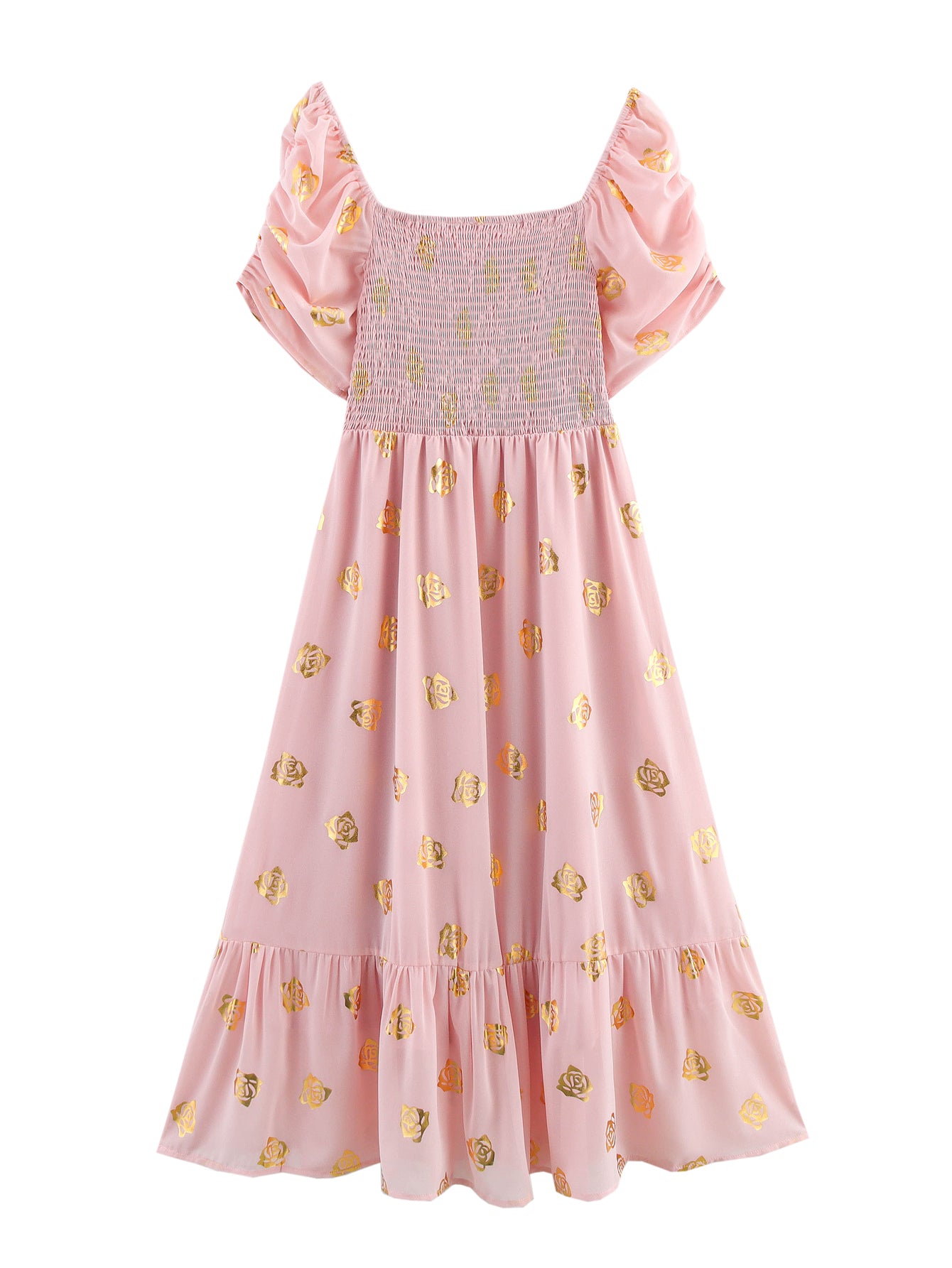Chiffon Bronzing Dress
