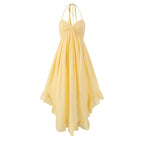 Vacation Girl Fairy Casual Backless Slip Dress