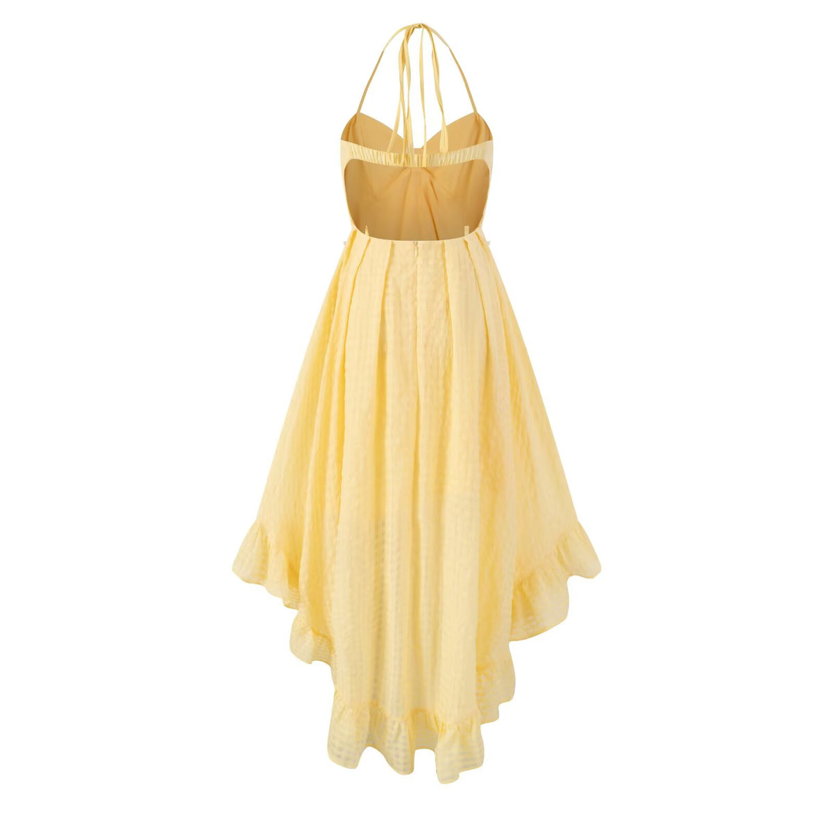 Vacation Girl Fairy Casual Backless Slip Dress