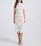 Women's 's Stretch Lace Bodycon Dress