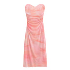's Printed Strapless Tube Dress