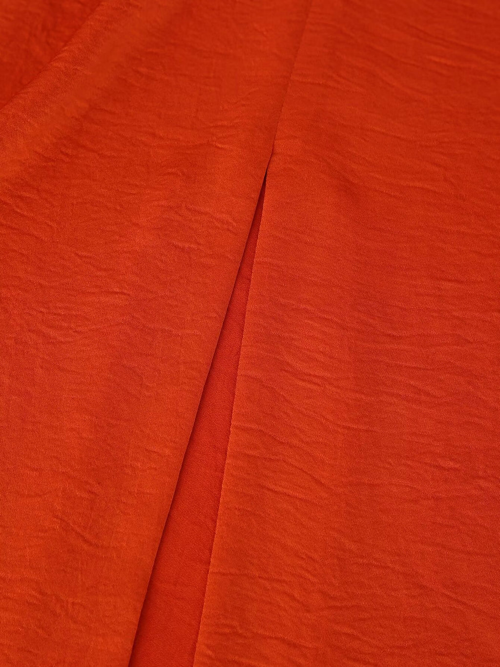 Women's Pleated Asymmetric Satin Look Dress