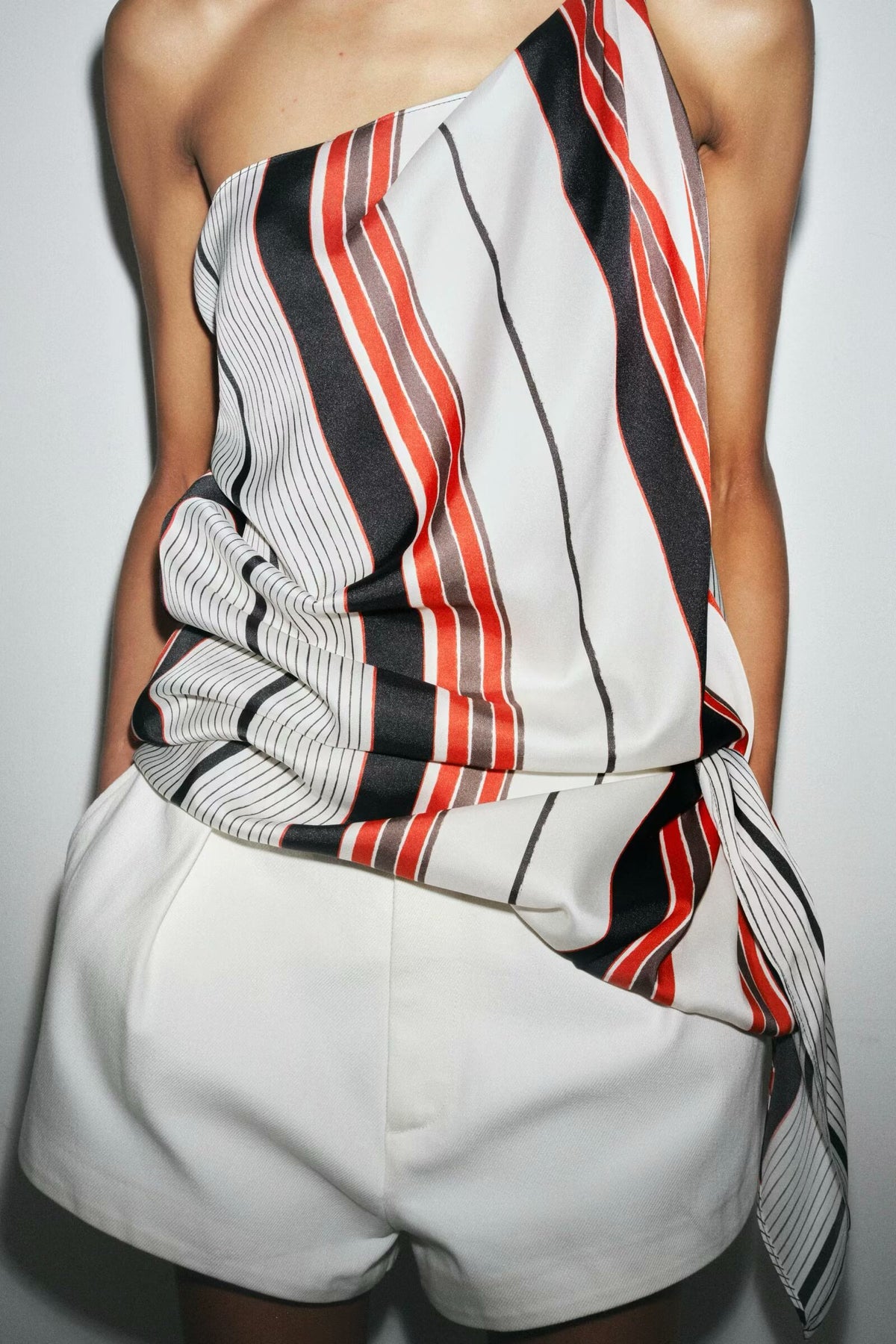 Women's Asymmetric Tube Top