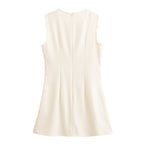 Women's Crew-Neck Mini Dress