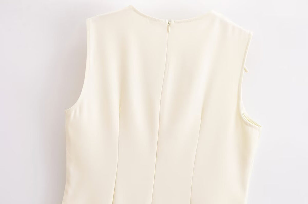 Women's Crew-Neck Mini Dress