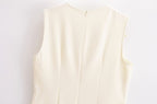 Women's Crew-Neck Mini Dress