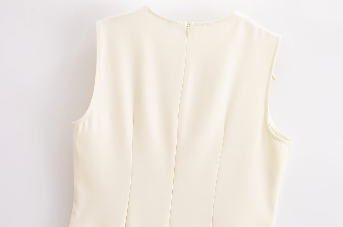 Women's Crew-Neck Mini Dress