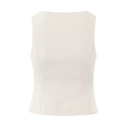 Women's Pleated Asymmetric V-Neck Top and Skirt Two-Piece Set