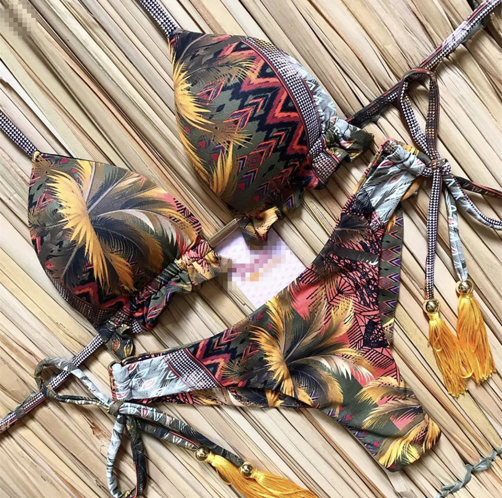 Printed One-piece Swimwear