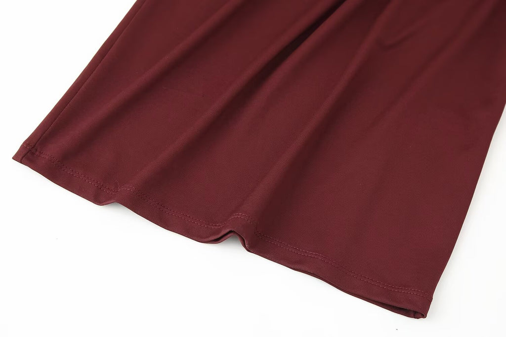 Women's Belted Ruched Bodycon Maxi Dress