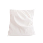 Women's Sexy Slim Fit Pleated Off The Shoulder Tube Top Top