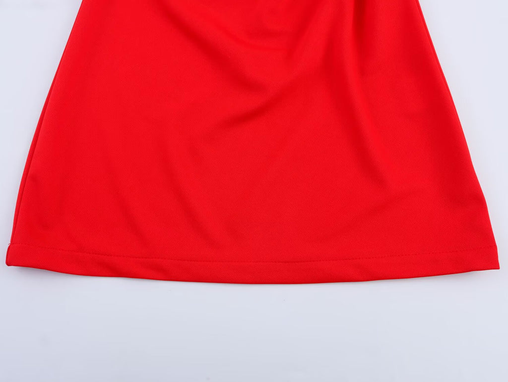 Asymmetric Sleeveless Bodycon Mini Dress