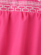 Women's Embroidery Short Sleeve Shirt
