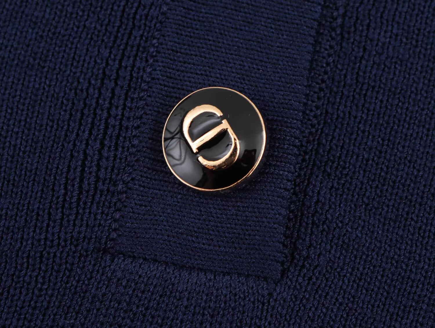 Women's Spring Women Clothing All Match Casual Embroidered Polo Shirt Collar Sweater