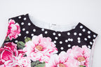 Women's 's Polka-Dot Sleeveless Dress