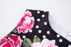 Women's 's Polka-Dot Sleeveless Dress