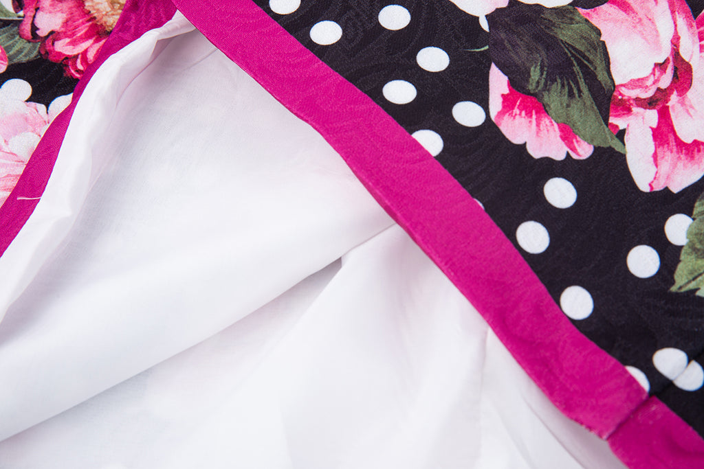 Women's 's Polka-Dot Sleeveless Dress