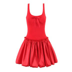 Women's Spring Bow-Detail Dress