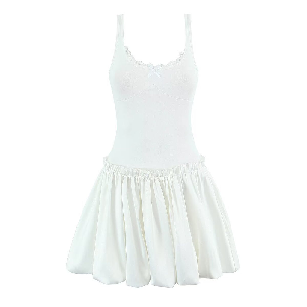Women's Spring Bow-Detail Dress