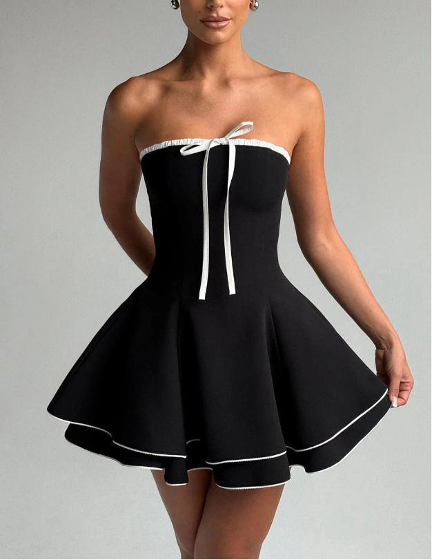 Women's Strapless Mini Dress