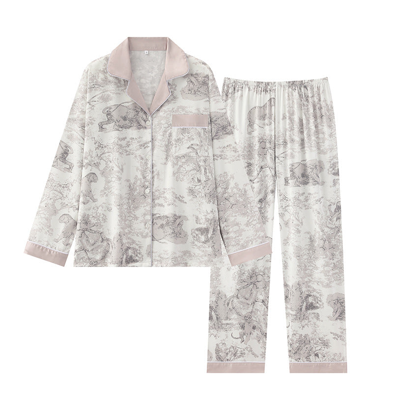 Gray Pajamas Lingerie