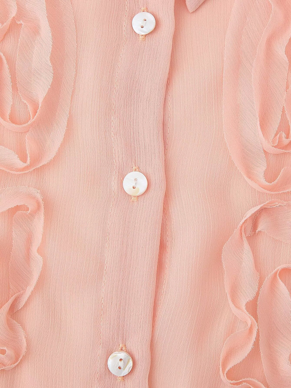 Women's Polo Collar Front Raised Lace Shirt