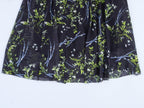 Floral Mesh-Detail Dress