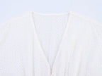 Women's Embroidered V-Neck Mini Dress