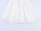 Women's Embroidered V-Neck Mini Dress