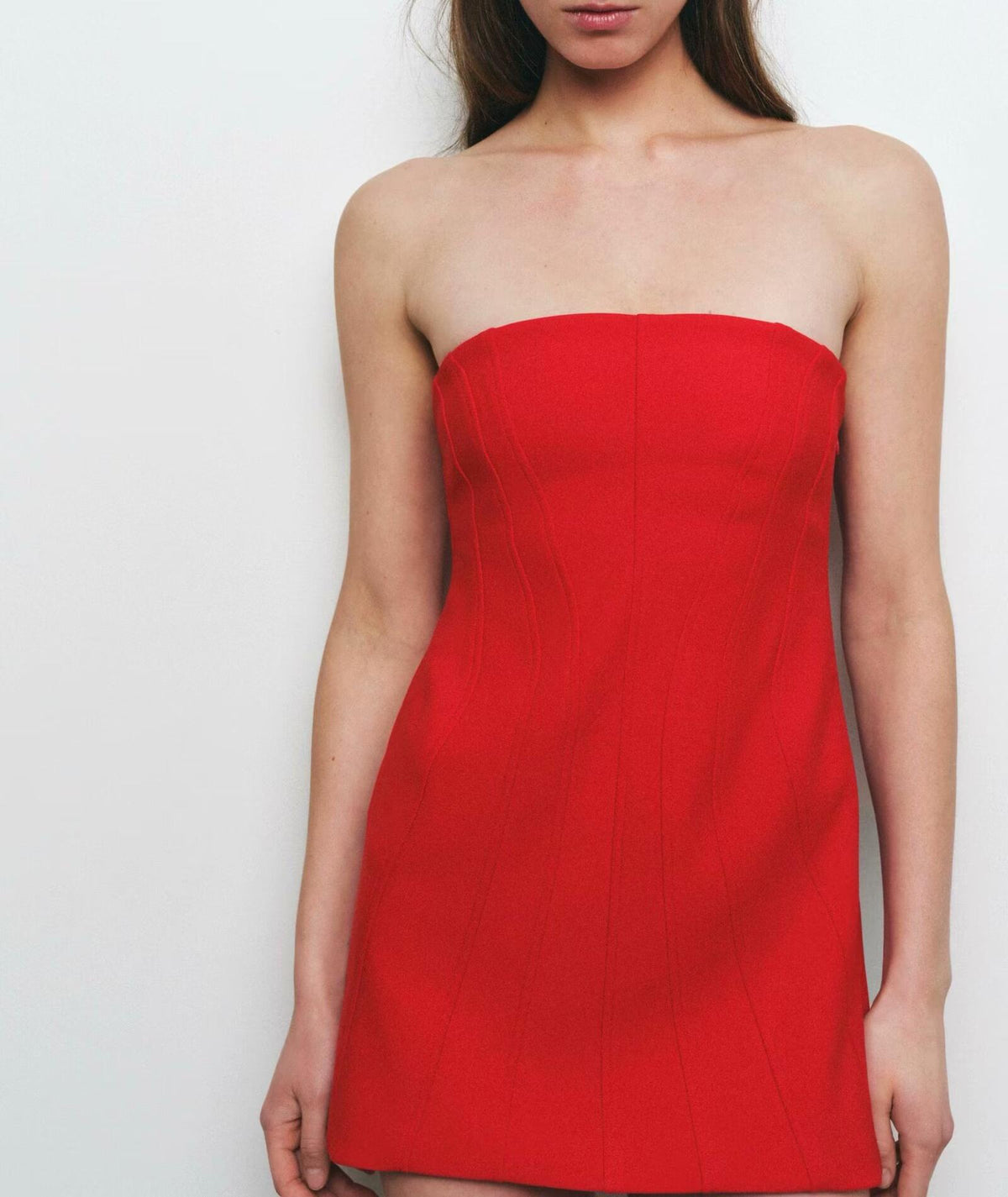 Strapless Mini Dress