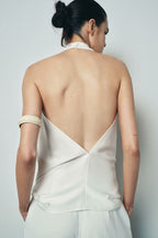 Women's Backless Halter Neck Tank Top