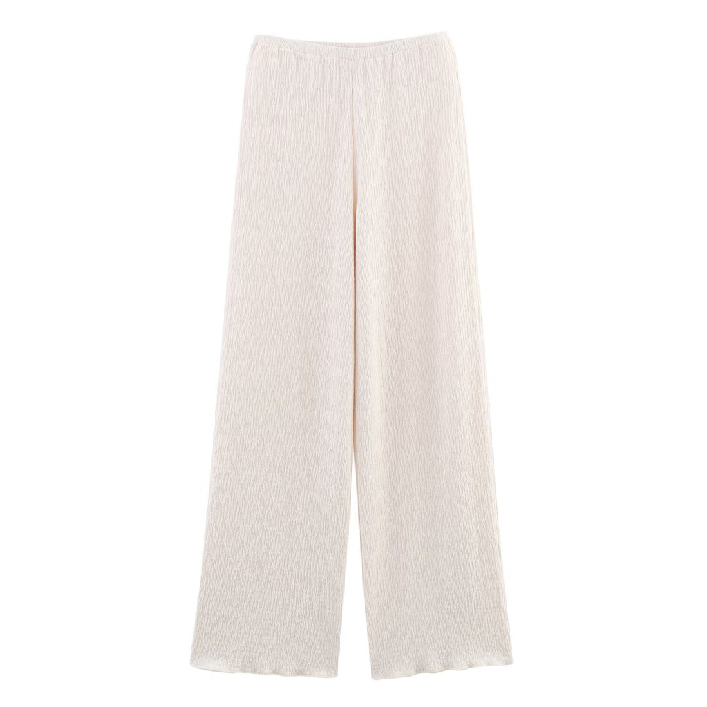 Milky White Trousers