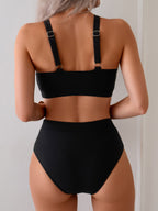 Two Pieces One-piece Swimwear