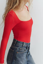 Simple Square Collar Jumpsuit
