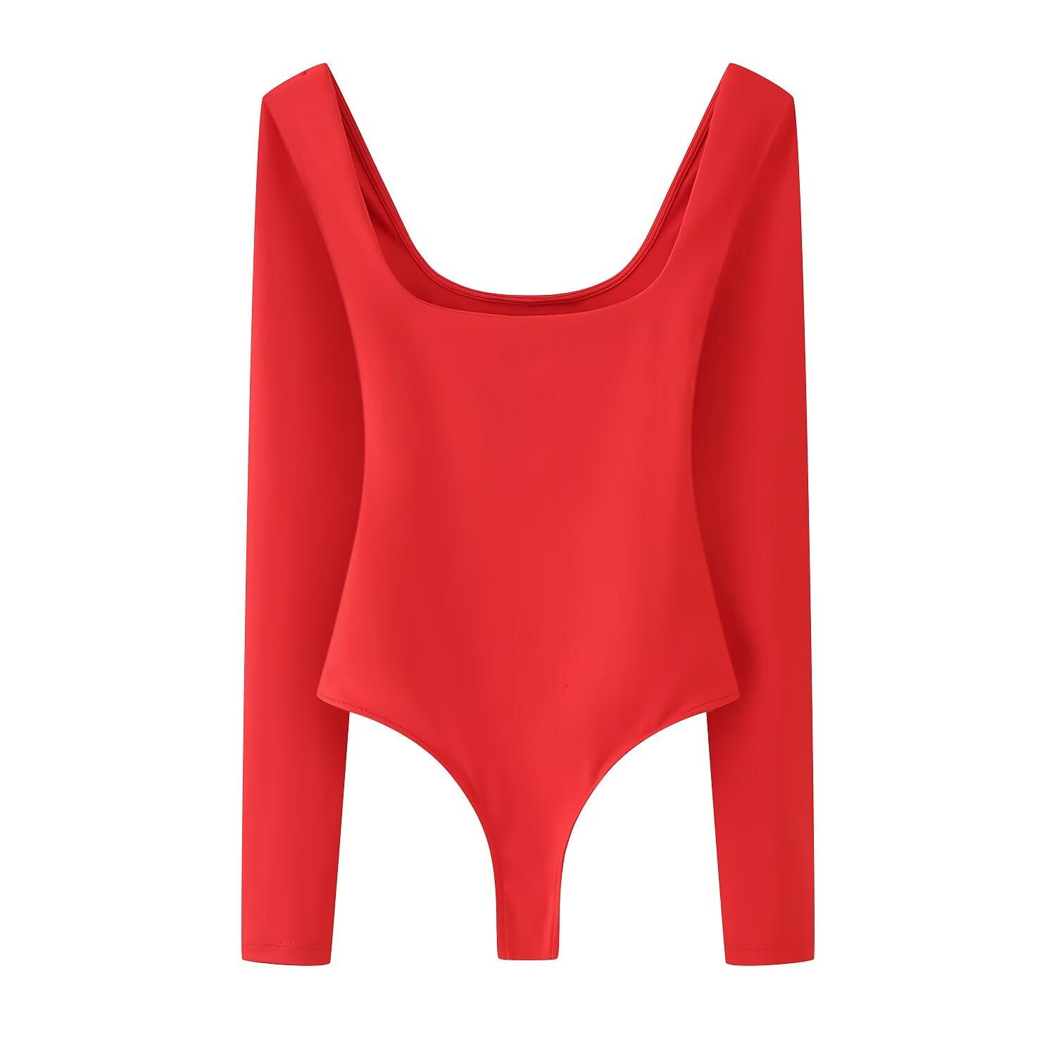 Simple Square Collar Jumpsuit