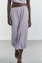 Women's Pleated Decorative Silk Net Top Skirt Sets