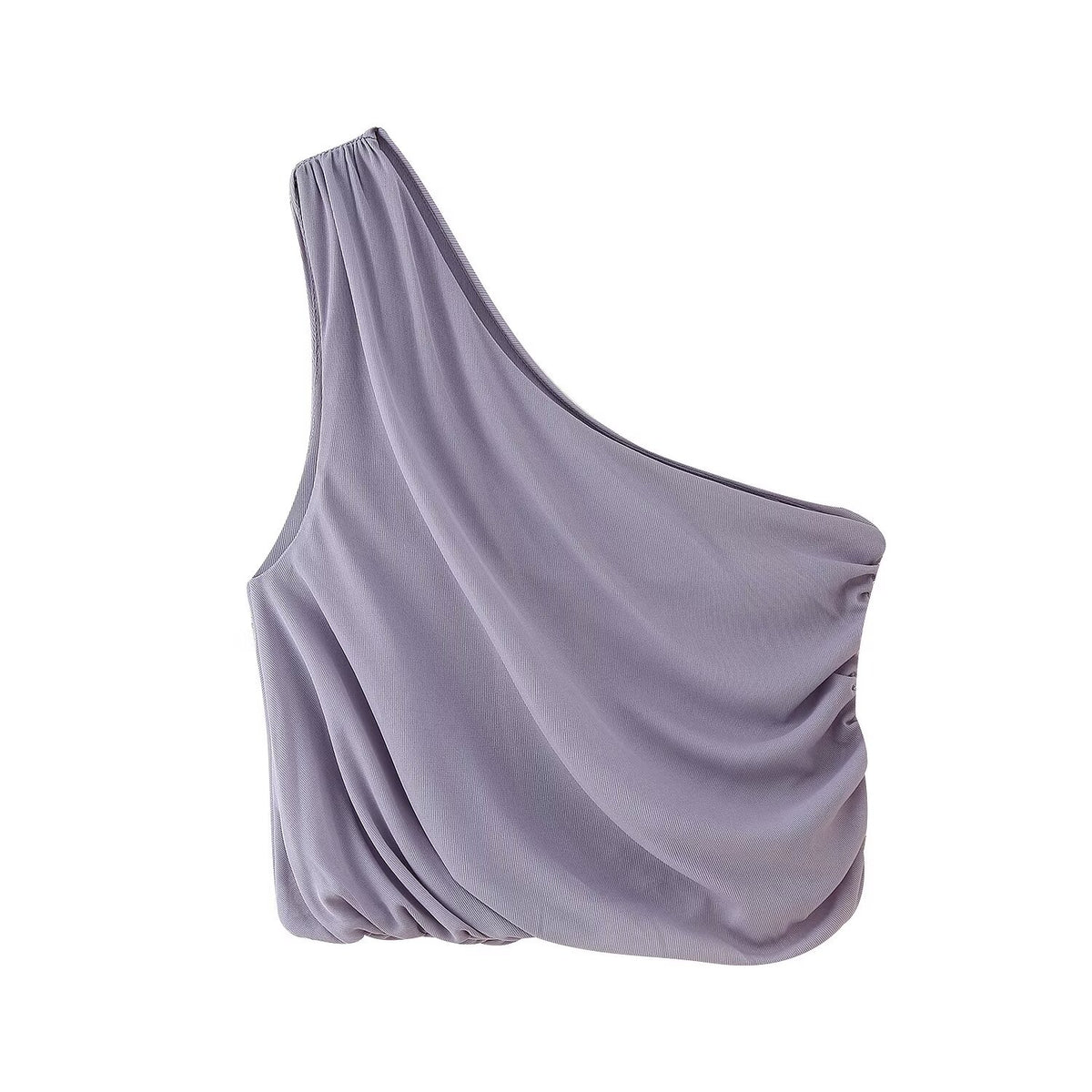 Women's Pleated Decorative Silk Net Top Skirt Sets