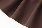 Solid Color Slim Strap Short Top