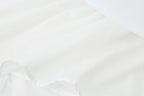 Women's Laminated Decoration Poplin Laminated Decoration Poplin Midi Dress