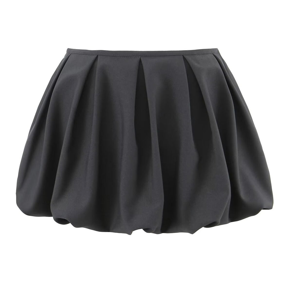Sweet Low Waist Lace Up Bud Skirt Short Pantskirt