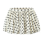 Spring Summer Polka Dot Design Bud Ultra Short Skirt