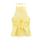 Camisole Vacation Backless