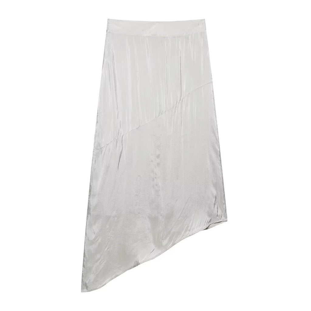 Spring Pocket Embroidery Skirt