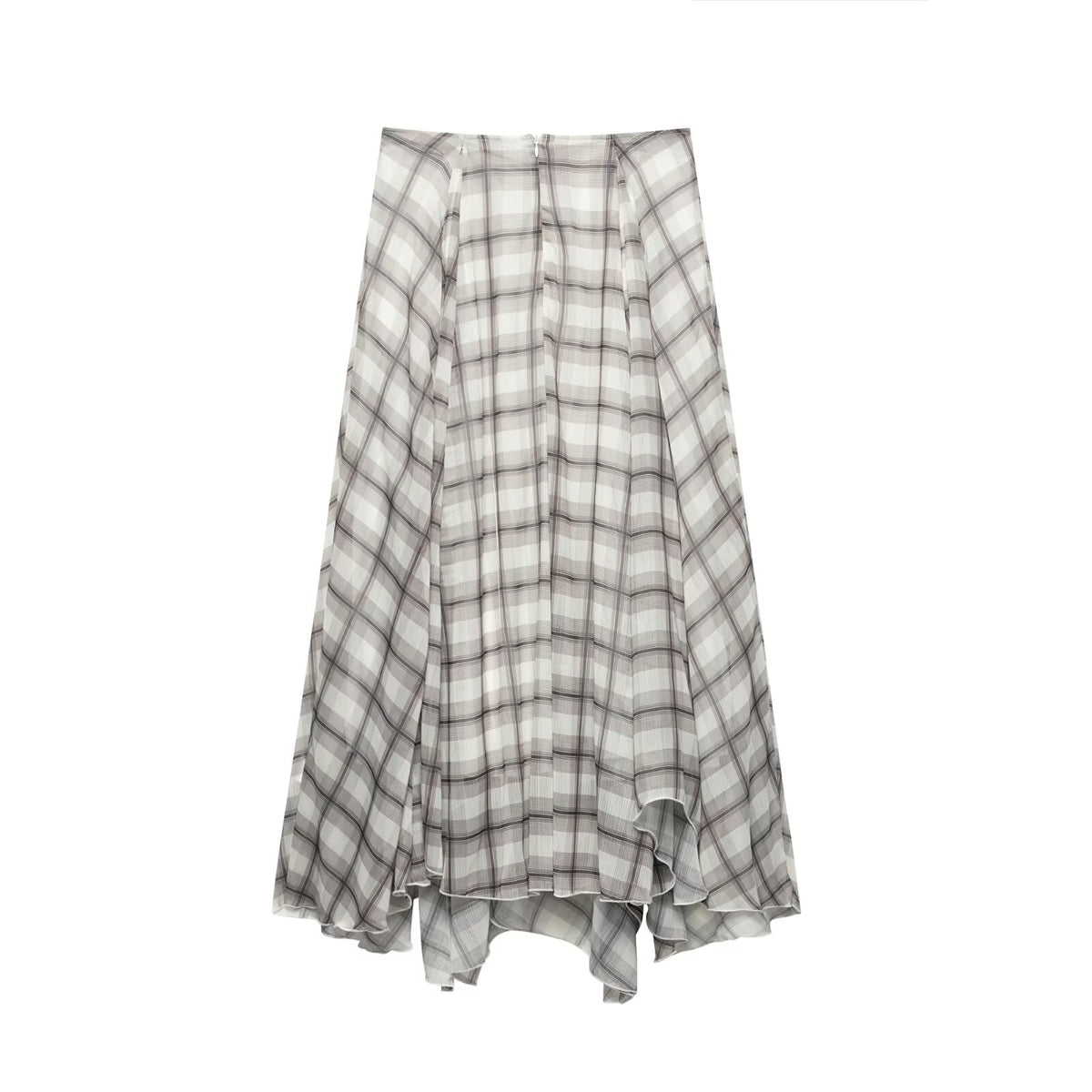 Spring Summer Temperamental Snake Print Wide Swing Skirt