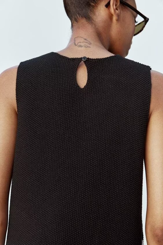 Simple Slim Knitted Short Dress