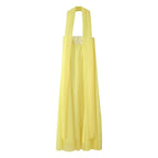 Strapless Ribbon Maxi Dress