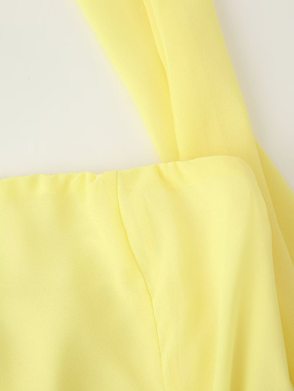 Strapless Ribbon Maxi Dress